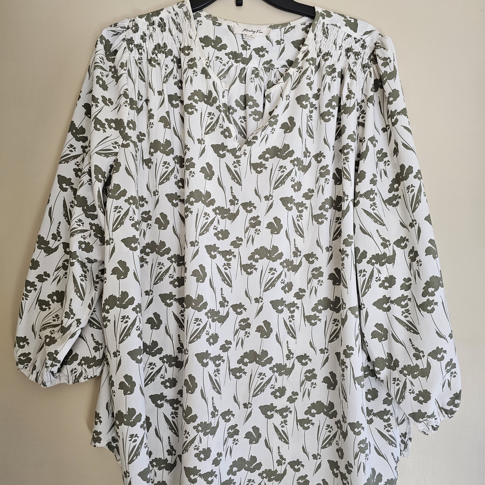 Floral Print Women's Top
